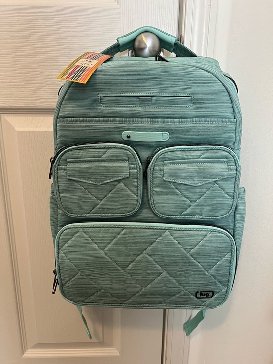 lug Handbags - Lug puddle jumper backpack NWT brushed aquamarine legacy collection